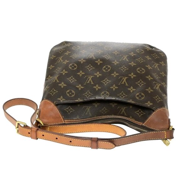 LOUIS VUITTON Odeon MM Shoulder Bag Monogram Leather Brown France M56389 65YG851 - Picture 5 of 16